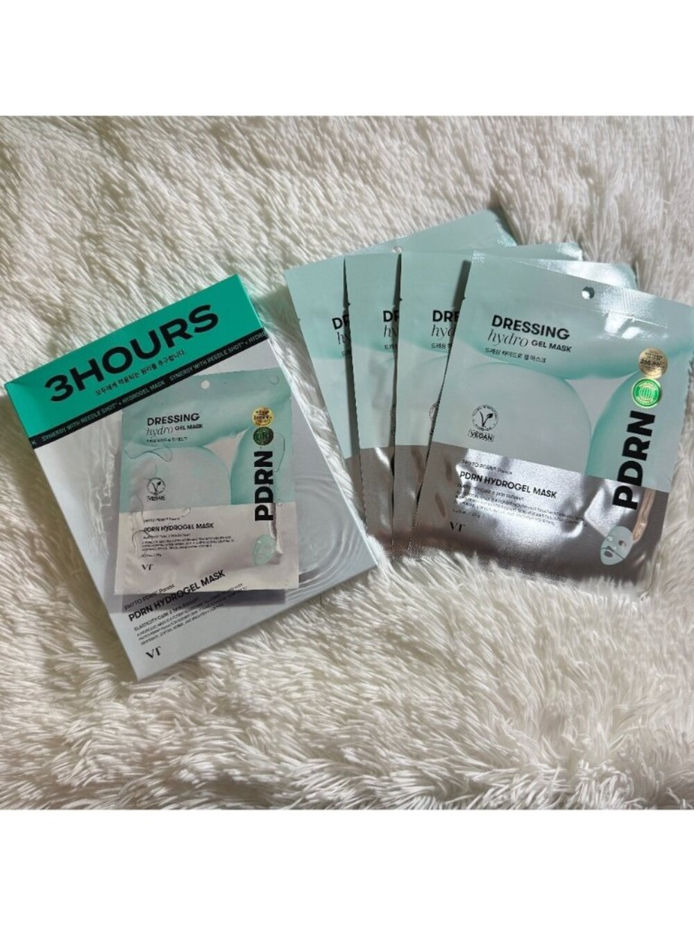 VT Cosmetics PDRN Hydrogel 4 Mask Set